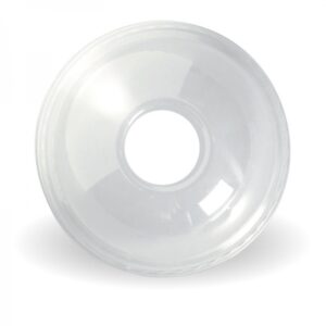 Clear Dome Hole Lid 300-700ml