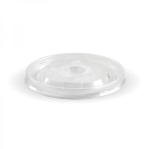 Clear Flat PP Lid 250ml/8oz