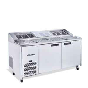 Jade 2-Door Pizza Counter Refrigerator