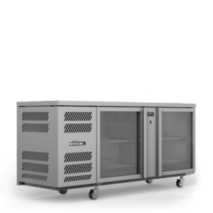 Glass Chiller 2-Door Counter & Back Bar