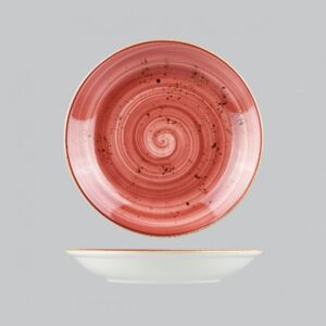 Round Coupe Bowl Masala Red