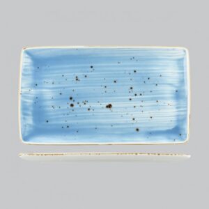 Rectangular Platter Rustic Blue