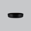 Round Tapas Dish Terracotta/Black