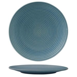 Denim Round Plate Ribbed