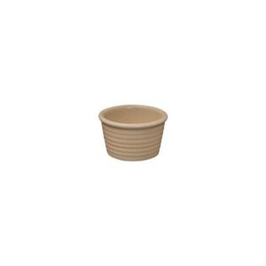 Sand Ramekin Ribbed