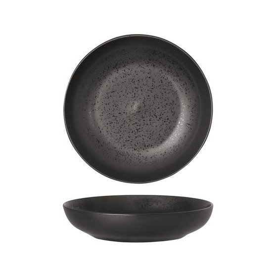 Lava Black Round Share Bowl