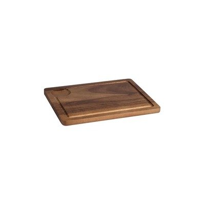 Acacia Wood Presentation Board with Groove