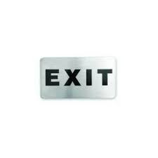 Exit Wall Sign
