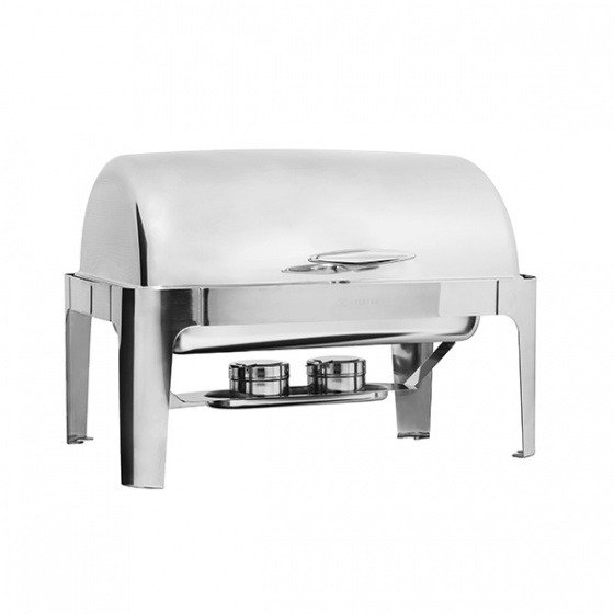 Deluxe Rectangular Roll Top Chafer